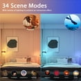 thumbnail image 2 of LUMIMAN Smart Light Bulbs, A19 E26 Wifi Light Bulbs, LED Color Changing Light Bulb Compatible with Alexa, Google Assitant and Siri, 60W 800LM (6 Pack), 2 of 9