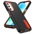 thumbnail image 2 of ShellTech for Samsung Galaxy S25 FE PC+TPU Case with Kickstand,3-Layer Heavy Duty Protection Shockproof Anti-Scratch Slim Lightweight Dustproof Protective Sturdy Case Hard Cover,H, 2 of 9