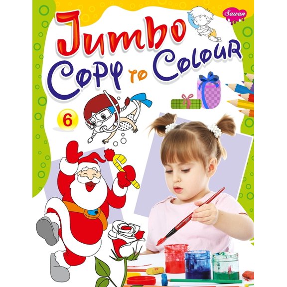 Jumbo Copy to Colour-6, (Paperback)