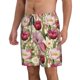 thumbnail image 2 of Balery Tulips Flowers Traje de Baño Estilo Hawaiano para Hombre, Shorts de Secado Rápido con Bolsillos-Medium, 2 of 6