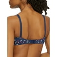 thumbnail image 2 of Women's Maidenform 7959 One Fab Fit Original Tailored Demi T-Shirt Bra (Windy Wildflower Navy 34D), 2 of 2
