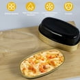 thumbnail image 4 of EIMELI  Mini Loaf Pans with Lids 25PCS Rectangle Aluminum Foil Baking Pans Tins Containers Disposable Ramekins Baking Cups for Cake, 4 of 6