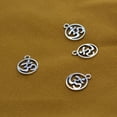 thumbnail image 3 of Collares Perfecl Colgante Om Yoga Charm 10 Piezas Plata, 3 of 8