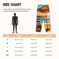 thumbnail image 4 of Lsque Beach Umbrella Sunset Print Women's Pajama Pants, Lounge Pant - Comfortable Home Wear,Elastic Waistband, Stylish Design-Small, 4 of 9