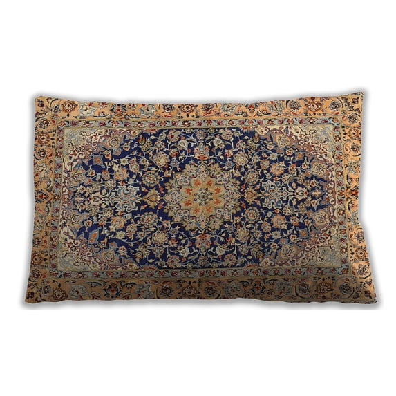 Ahgly Company Indoor Rectangular Traditional Lumbar Throw Pillow, 13 inch by 19 inch