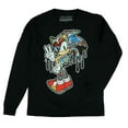 thumbnail image 6 of Sonic the Hedgehog T-Shirt Big Boys' Character Outline Collage Fill Designed Long Sleeve Tee, 6 of 6
