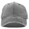thumbnail image 5 of DALIX Dad Hat Adult Mens Womens Washed Cotton Baseball Cap Black, 5 of 8
