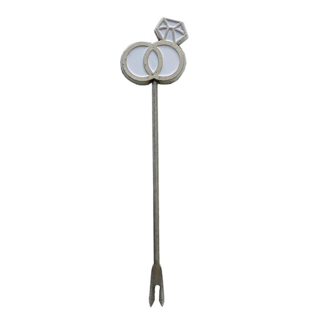 Tenedor de acero Inoxidable Soledad Mini tenedor de fruta Con Forma de Diamante