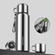 thumbnail image 3 of Botella térmica de gran capacidad de 900/1100 ml, bonita taza aislante de paja para niños, portátil, de acero inoxidable, para viajes, botellas dobles para bebidas, 3 of 6