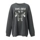 thumbnail image 1 of Blusa holgada de manga larga con estampado de otoño a la moda de Halloween para mujer, jersey informal de cuello redondo, Tops, sudadera Fridja  bvmnju6871, 1 of 5
