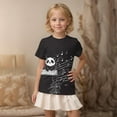 thumbnail image 5 of FamilyThread Toddler Girls Boys Summer T-Shirt Short Sleeve Breathable Cute Graphic Print Tunic Tops Crewneck Casual Daily Shirt For 3-13Y, 5 of 7