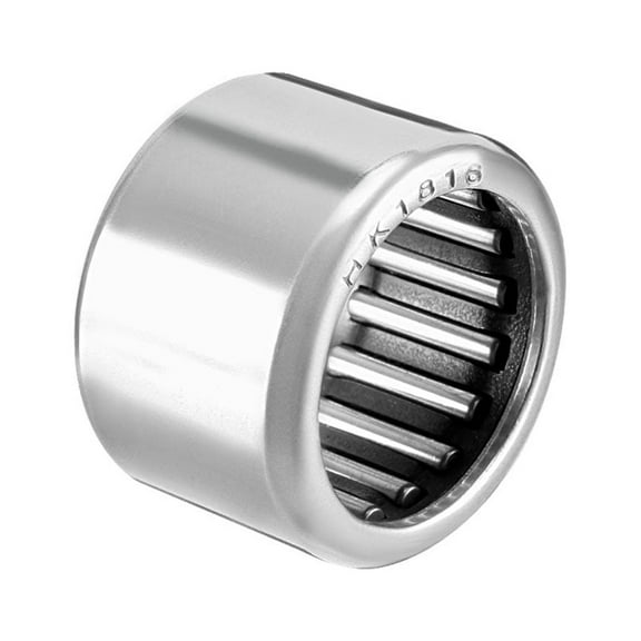 HK1816 Drawn Cup Needle Roller Bearings 18mm Bore Dia, 24mm OD, 16mm Width