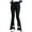 Black#5, variant on Lopecy-Sta Flare Jeans for Kids Bell Bottom Teen Denim Pants Flared Ripped Cute Bootcut Mid Rise Elastic Band Pockets Kids