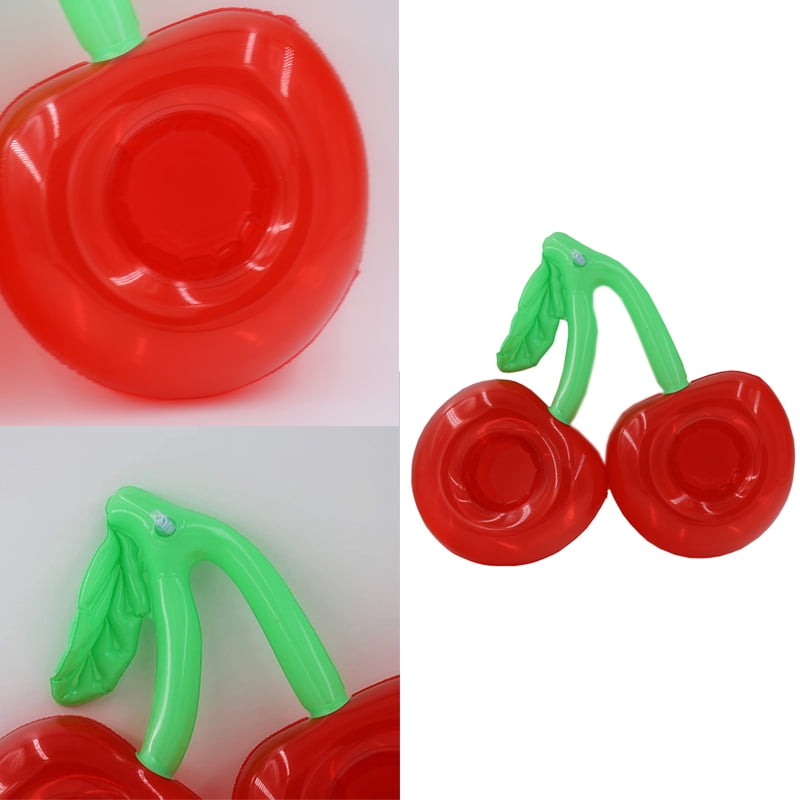 Inflatable Cherry Stand Pool Party Floating Drink Holder Beer Pool TSGR Md 