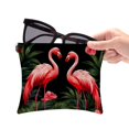 thumbnail image 6 of FeBohao 2 PCS Cosmetic Shrapnel Bag Waterproof Makeup Toiletry Bags Squeeze Purse Change Vegan Leather Slim Little Stuff Unique Baby Kit Beauty Handbags Holder Summer School Flamingo, 6 of 6