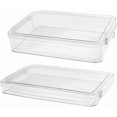 thumbnail image 2 of Efficiently manage your files with this small desktop storage box featuring a secure lock., 2 of 5