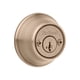 thumbnail image 4 of Lock Kwikset SmartKey Security, doble cilindro de latón envejecido, 4 of 9
