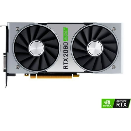 NVIDIA - GeForce RTX 2060 SUPER 8GB GDDR6 PCI Express Graphics Card - (Best Nvidia Graphics Card For Price)