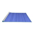 thumbnail image 2 of Ahgly Company Machine Washable Indoor Rectangle Abstract Blue Contemporary Area Rugs, 2' x 3', 2 of 4