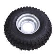 thumbnail image 2 of ATV Tire, All Terrain Tire Advanced Shoulder Traction Technology Rubber and Aluminum Alloy Rugged  for Cart, 2 of 7