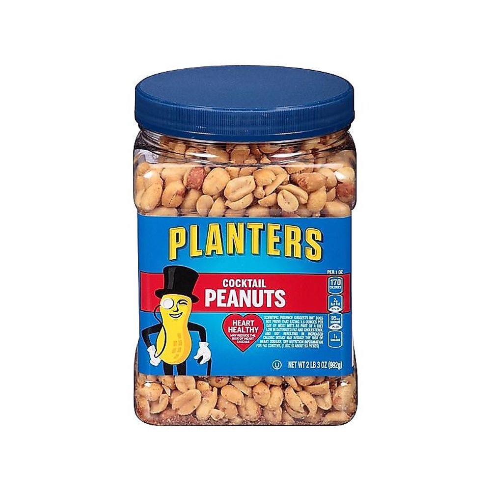 Planters Cocktail Nuts Peanut 35 Oz. (07615) GEN07615