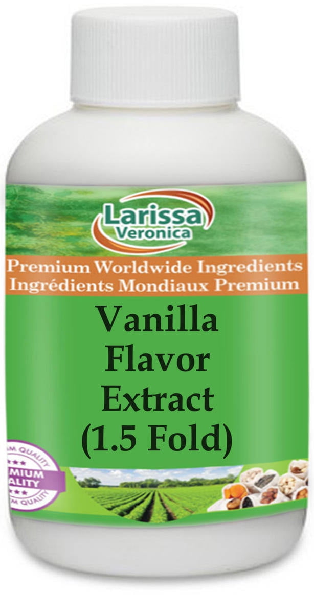 Vanilla Flavor Extract (1.5 Fold) (16 oz, Zin 529680) 2Pack