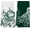 Green, variant on Coastal Starfish Beach Decor Dish Hand Tea Towels for Bathroom Kitchen, Blue Starfish Ocean Nautical Beachy Bathroom Decor, Coastal Nautical Kitchen Towels and Dishcloths Sets of 2, 16x24Inch