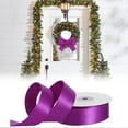 thumbnail image 2 of Christmas Decorative Ribbon,Double Faced Satin Ribbon,1" X Continuous 25 Yards, Ribbons Perfect for Gift Wrapping Wedding Bouquet Decor DIY Craft Bow Making and Other Projects, 2 of 9