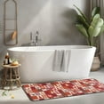 thumbnail image 2 of Red Christmas Patchwork Pattern Kitchen Rug Mat,Kitchen Runner Rugs Non Skid Washable,Decorative Kitchen Floor Mats for Kitchen,Sink,Laundry,17"x47.2", 2 of 7