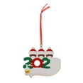 thumbnail image 2 of Daily Qaailabf PVC Personalized Survived Family Of Ornament 2020 Christmas Holiday Decor, 2 of 3