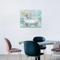 thumbnail image 4 of AEFER Bathroom Mermaid Wall Art Mermaid Tail Wall Decor Blue Bathtub Pictures Canvas Print Painting Artwork for Bathroom Toilet Restroom Home Decoration Frame: 11x14in, 4 of 6