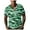 B Light Green, variant on Men's Camouflage T-Shirt Sports Fitness Short Sleeve Military Camo Vintage Shirt Camouflage L