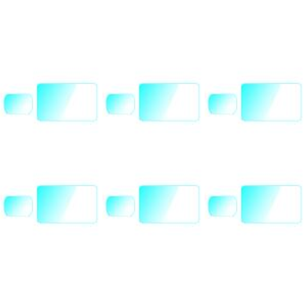 【1 Paquete】Adecuado para Protector Pantalla Osmo Pocket 3 + Película Lente (modelo A).