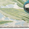 thumbnail image 3 of Erbanica Green Leaves Indoor Outdoor Rug, Unique Design, Easy to Clean, 3 of 5