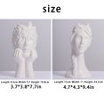 thumbnail image 4 of (Méditation) Corps Humain Vase en Céramique Figure Abstraite Arrangement Floral, 4 of 13
