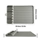 thumbnail image 2 of Tapete grande de gel de sílice para espátula con almohadilla antigoteo para asar y cocinar, protector de encimera resistente al calor para utensilios de horno y estufa Aestivo | Gris |, 2 of 7
