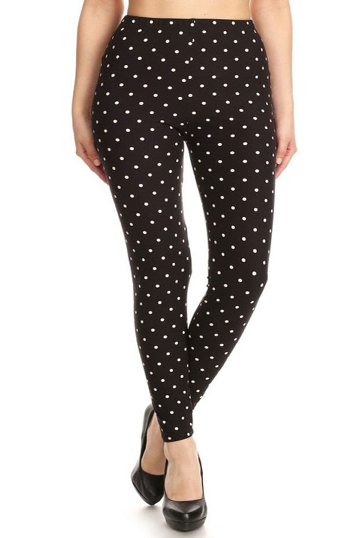 Womens Plus Size Polka Dot (One Size Plus) Walmart.com