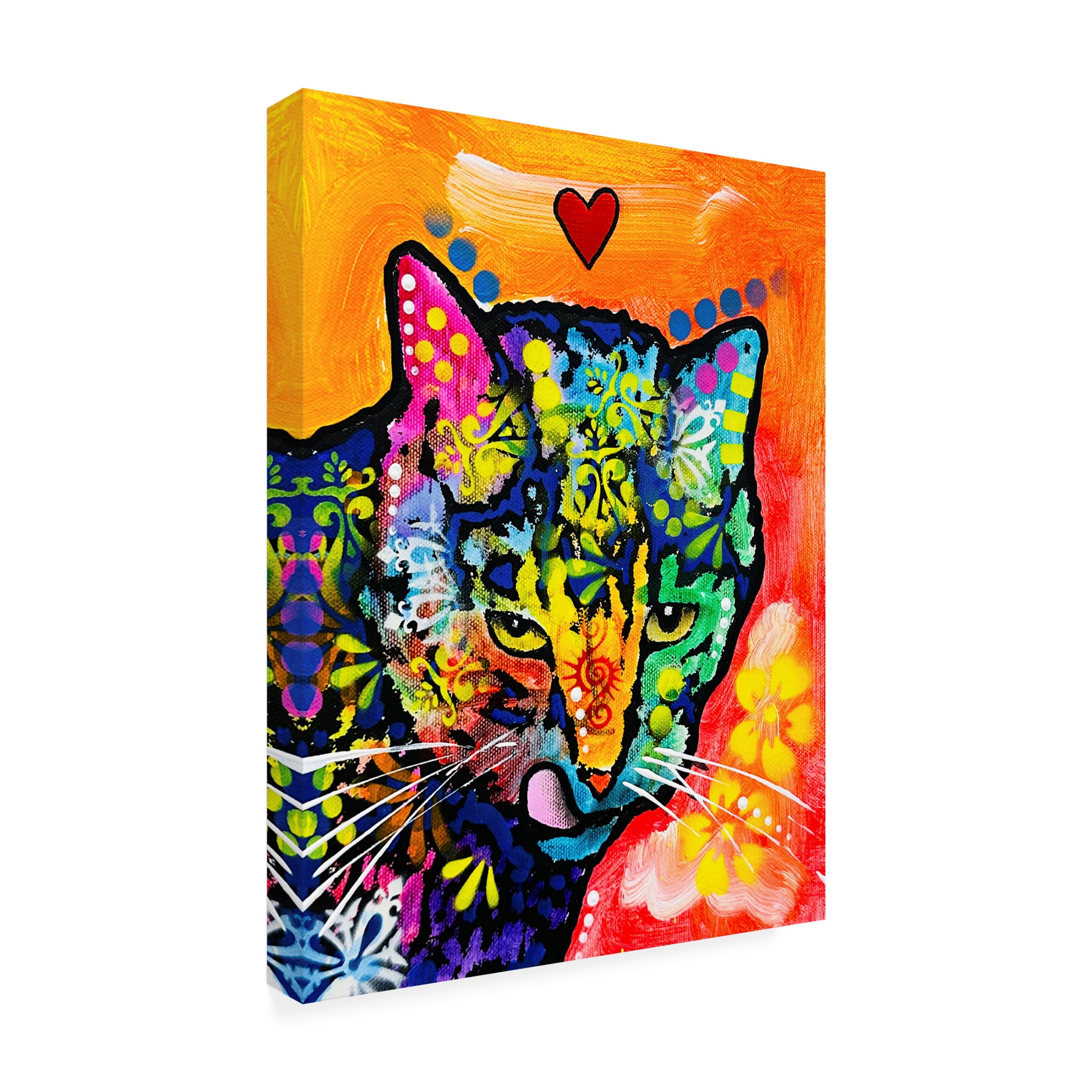 Canvas Wall Art - Dean Russo- Exclusive 'The Love' Wall Art for Living Room, Bedroom, or Office Décor by Trademark Fine Art - 35 x 47 Inches