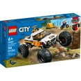 thumbnail image 3 of LEGO City 4x4 Off-Roader Adventures Toy Truck - Building Blocks for Boys & Girls, Ages 6+ Years - Monster Truck Pretend Play Toy - Gift Ideas - 60387, 3 of 8