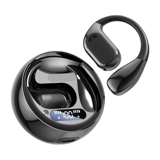LUVCLS Auriculares con traducción de IA QHUDLV, auriculares con traducción de idiomas en tiempo real, auriculares con traducción de IA de oído abierto, auriculares con traductor, auriculares con tra