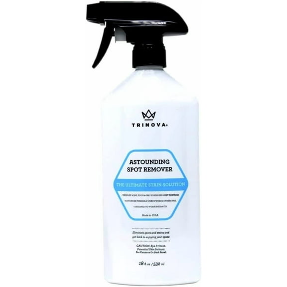 Astounding Spot Remover - Spot Cleaner for Carpet and Upholstery, Cleans Stains on Couch, Sofa, Fabric & More Removes Red Wine & Coffee Stains with Ease - 18 fl oz
