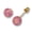 Colorname Misc: Light Pink, variant on 14k Yellow Gold Colors Of Simulated Fire Opal 6mm Ball Post Stud Screw Back Earrings (light-pink) Ball Earring for Women