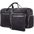 thumbnail image 1 of Bolsa de Viaje y Deporte de Lona Plegable Mochila Unisex, Gym Duffle Bag con un Bolsillo Separado para el Calzado para Mujeres y Hombres, 1 of 4