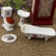 thumbnail image 3 of 4 Uds:12, , bañera bnc , espejo, muebles de baño Zulema Mini baño de casa de muñecas, 3 of 8
