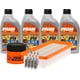 thumbnail image 1 of Kit De Afinación Con Aceite 15W40 Mineral, Bujías Cobre, Filtro De Aire Y Filtro De Aceite 10 Piezas Compatible con Hyundai Accent L4 1.6L 2007, 1 of 1