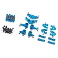 thumbnail image 1 of Kit de amortiguadores delanteros y traseros Vogacara brazo oscilante inferior Control remoto 1:28 repuestos Coche modelo Azul, 1 of 6