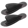 thumbnail image 4 of CIMAXIC 2Pcs Replacement SUP Fin Black PVC for Paddle Board Nose Rides Tight Arc Turns, 4 of 8