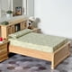 thumbnail image 2 of muebles de hogar de Cama, 1:12 Cama individual en miniatura Juguete para salón Dormitorio Adorno yotijar Cama de casa de muñecas, 2 of 6