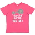 thumbnail image 3 of Inktastic Best Oma Ever Grandchild Gift Youth T-Shirt, 3 of 5