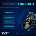 thumbnail image 3 of Kit Bocinas Coaxial 2 Vías 4x6" para Auto - Evolum Audio, 3 of 6